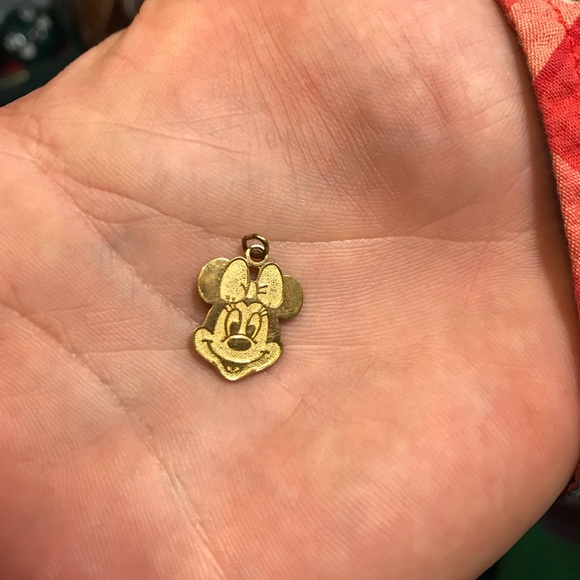 Disney Jewelry - Vintage Golden Minnie Mouse Head Charm Disney Jewelry - Vintage Golden Minnie Mouse Head Charm